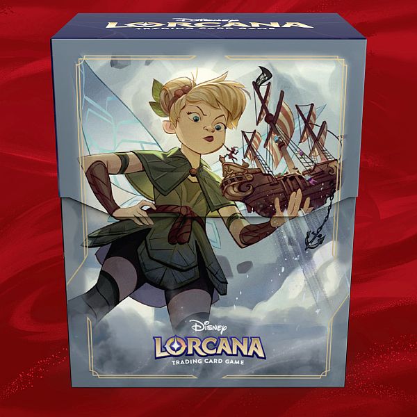 Deck Box Disney Lorcana Tcg: Set   Reign Of Jafar: Tinker Bell Giant Fairy