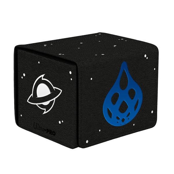 Deck Box Magic Alcove Edge Box  Leatherette : Edge Of Eternities Blue Mythic Ultra Pro  38862