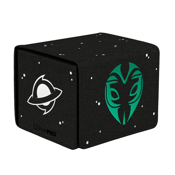 Deck Box Magic Alcove Edge Box  Leatherette : Edge Of Eternities Green Mythic Ultra Pro  38865