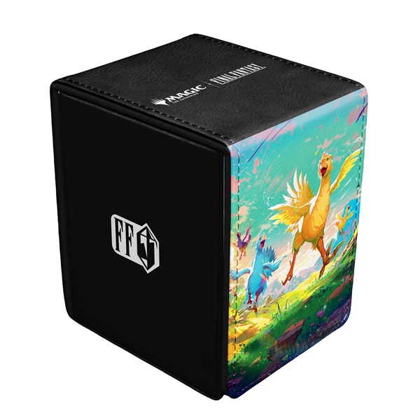 Deck Box Magic Alcove Flip Box  Leatherette : Final Fantasy: Chocobo Bundle Key Art Ultra Pro  38497