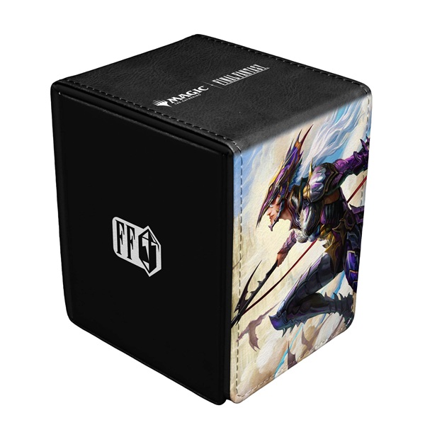 Deck Box Magic Alcove Flip Box  Leatherette : Final Fantasy: Kain  Traitorous Dragoon Ultra Pro  38494
