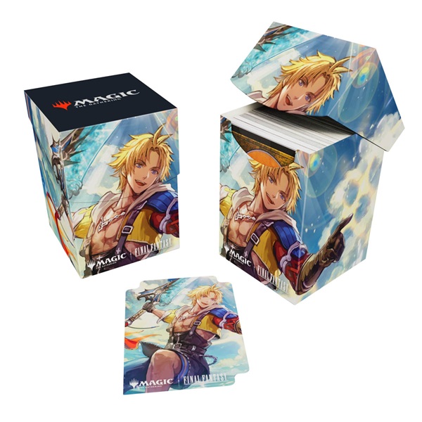 Deck Box 100  Magic Universes Beyond: Final Fantasy Commander: Tidus  Yuna   Guardian Ultra Pro  38717