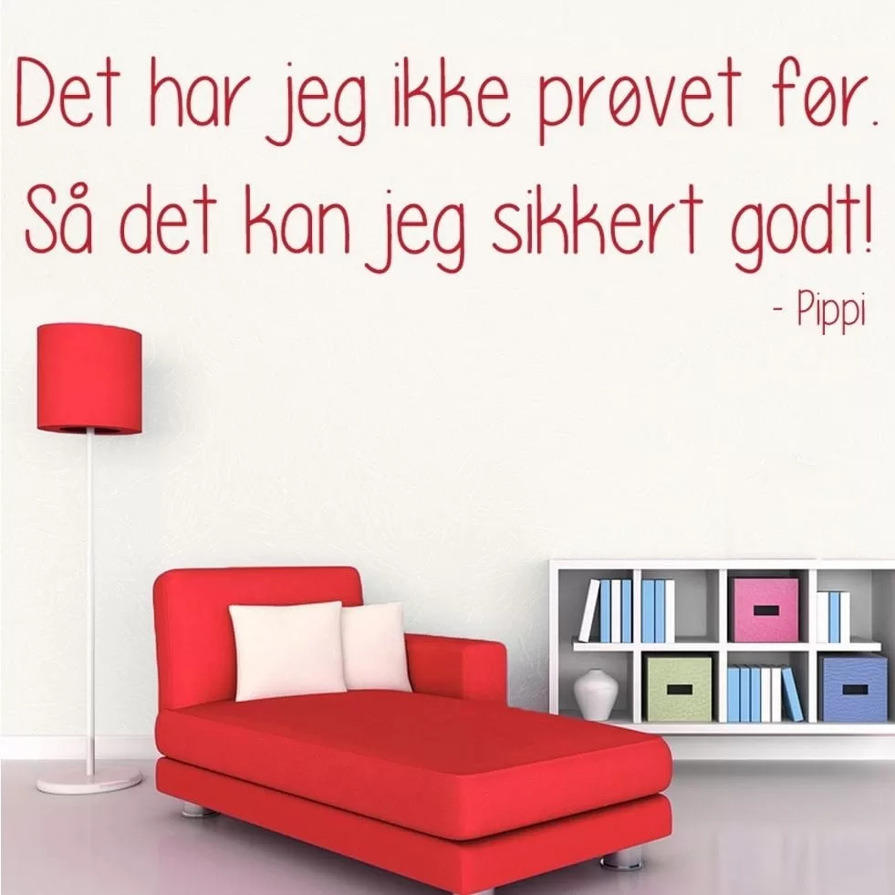 Det Har Jeg Ikke Prøvet Før Wallsticker