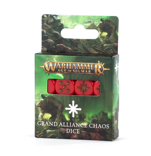 Dice  Terninger  Warhammer: Age Of Sigmar Grand Alliance: Chaos  16d6  99220299106