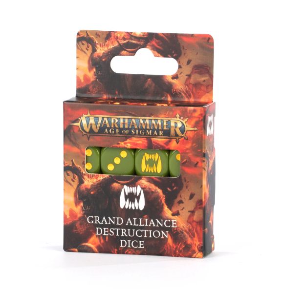 Dice  Terninger  Warhammer: Age Of Sigmar Grand Alliance: Destruction  16d6  99220299108