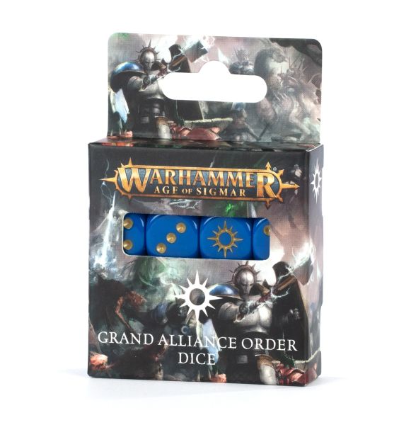 Dice  Terninger  Warhammer: Age Of Sigmar Grand Alliance: Order  16d6  99220299090