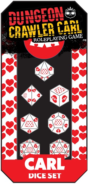 Dice Terninges 195 166 Terninger Dungeon Crawler Carl Rpg: Carl 226 128 153 Enchanted Big Boi Boxers Dice Set