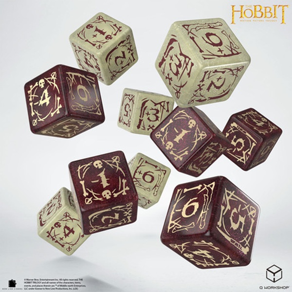 Dice Terninges 195 166 10 Terninger Sidet D6 The Hobbit Tcg: Goblins
