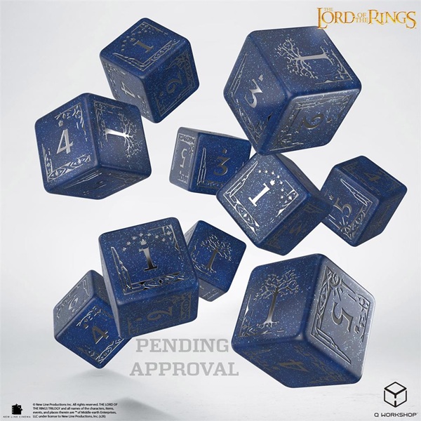 Dice Terninges 195 166 10 Terninger Sidet D6 The Lord Of The Rings: Gondor