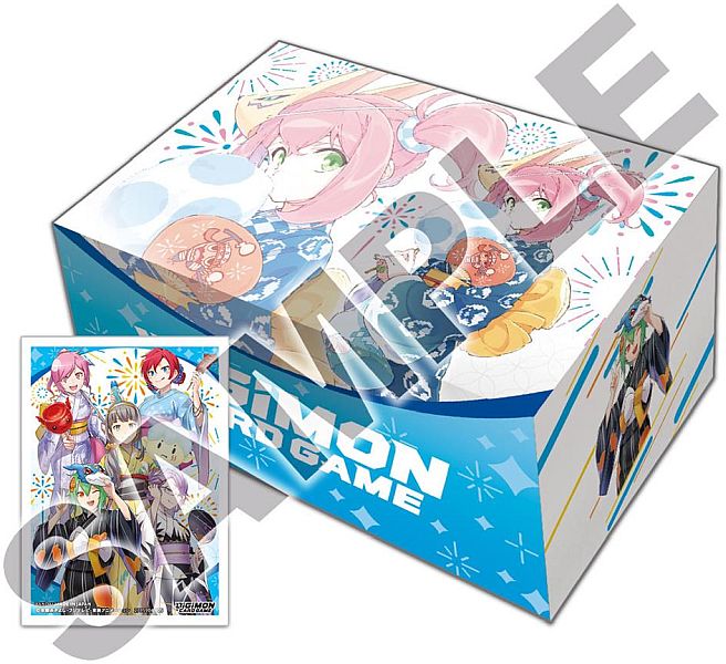 Digimon Card Game Pb23 Premium Bandai Set  : Heroines  Promokort  Sleeves  Storage Box