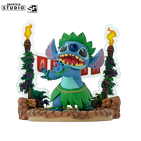 Disney: Lilo Stitch Stitch Hula Dance 10 Pvc Figure 10cm