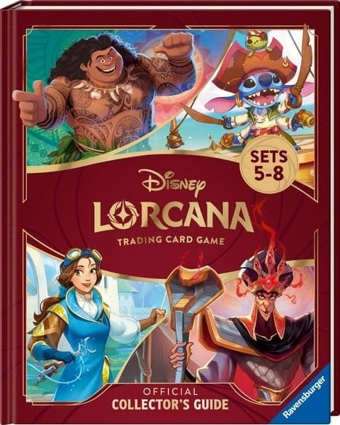 Disney Lorcana Tcg: Official Collector Guide Book: Sets 05-08