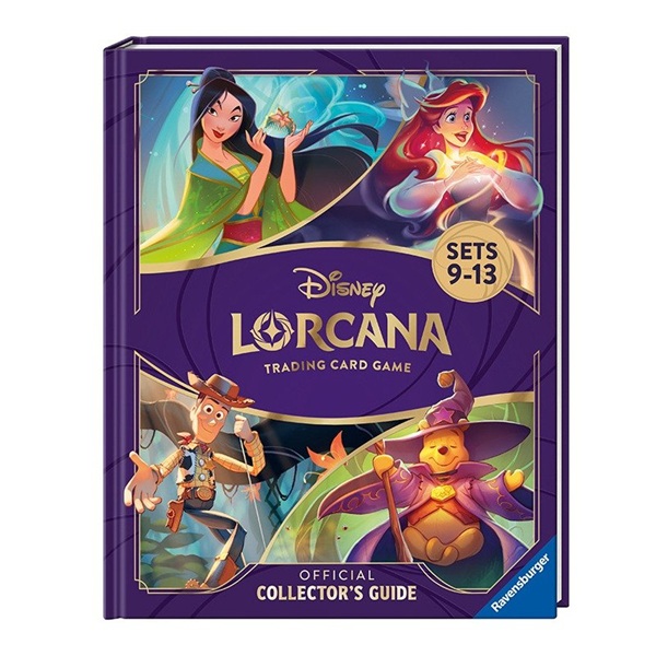 Disney Lorcana Tcg: Official Collector Guide Book: Sets 09-13