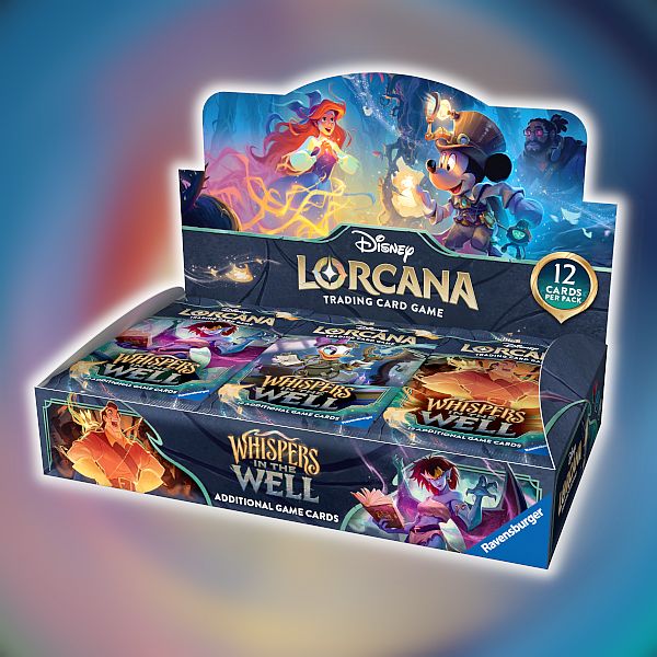 Disney Lorcana Tcg: Whispers In The Well Booster Display