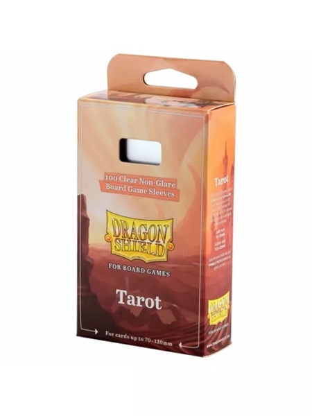 Dragon Shield Deck Protectors Clear Non-glare Board Game Sleeves: Tarot 100 Lommer Dragonshield Sleeves  At-60208