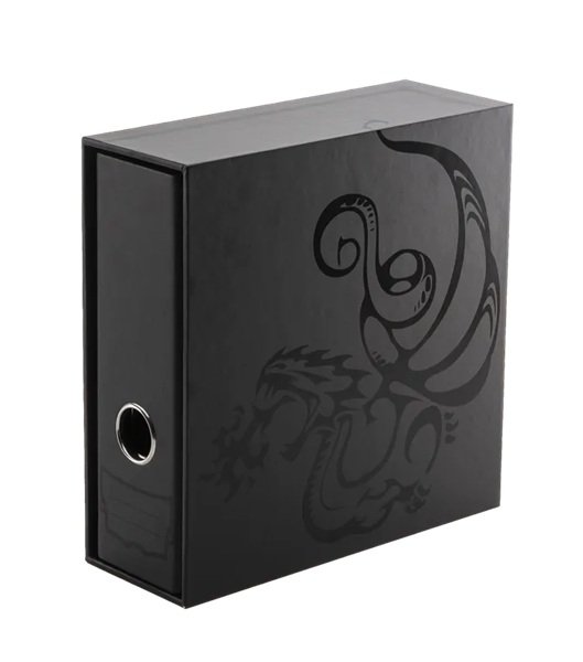 Dragon Shield -ring Slipcase Binder Album Ringbind Sanctuary: Black Dragonshield At-33604