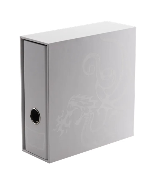 Dragon Shield -ring Slipcase Binder Album Ringbind Sanctuary: White Dragonshield At-33602