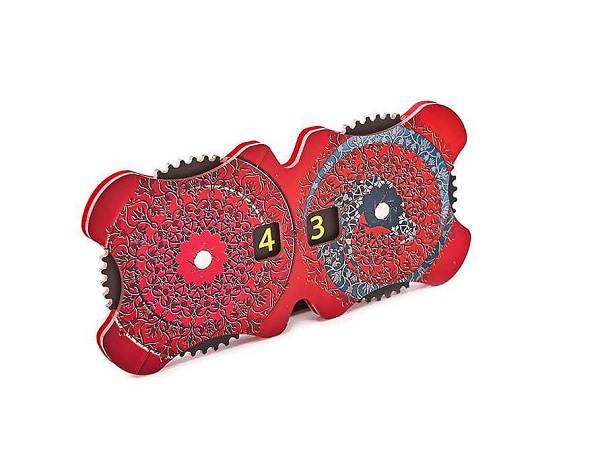 - Raptor Double Dial Floral Red