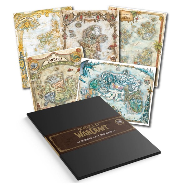 Fanattik: World Of Warcraft Lithograph Set Limited Edition