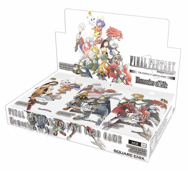 Final Fantasy Tcg Memories Of Life Booster Display Box Med 18 Pakker