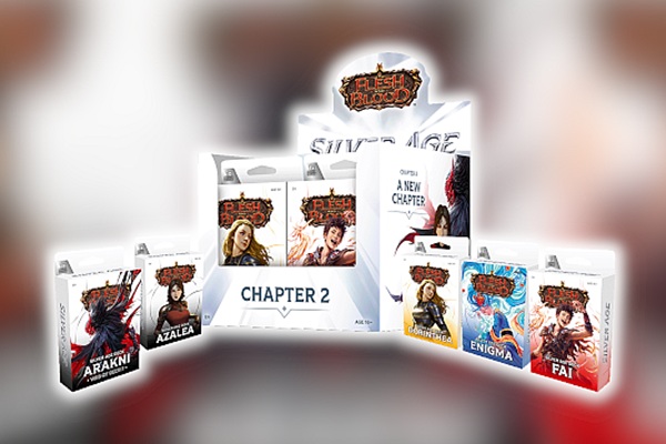 Flesh And Blood Tcg: Chapter   Silver Age Deck Display  10 Decks