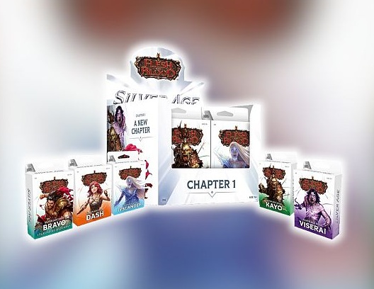 Flesh And Blood Tcg: Chapter   Silver Age Deck Display  10 Decks