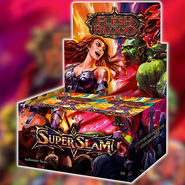 Flesh And Blood Tcg: Super Slam Booster Display  Box  24 Packs