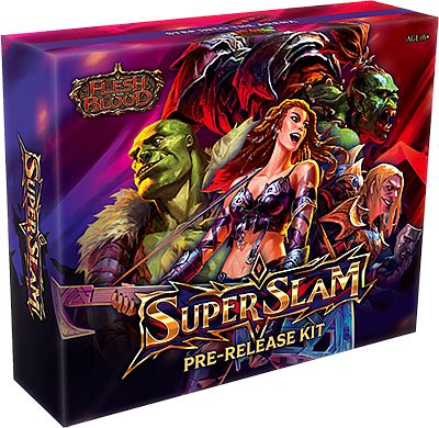 Flesh And Blood Tcg: Super Slam Pre-release Kit    Booster Packs   Promos