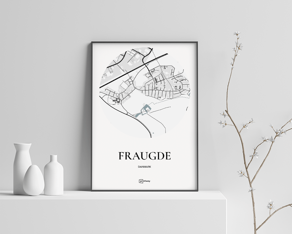 Fraugde Plakaten Hvid