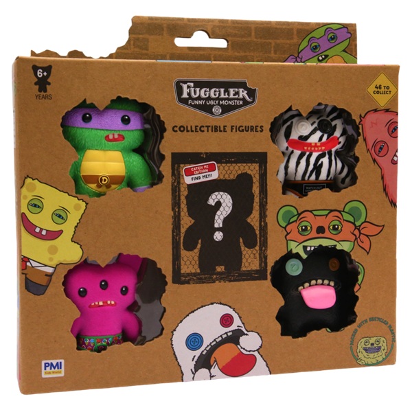 Fuggler Spongebob Squarepants Teenage Mutant Ninja Turtles: Ver -pack Deluxe Figure 6cm