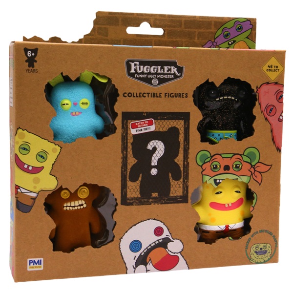 Fuggler Spongebob Squarepants Teenage Mutant Ninja Turtles: Ver -pack Deluxe Figure 6cm