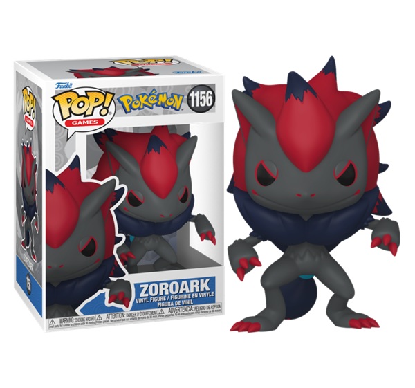 Funko Pop: Pokemon Zoroark 1156 Games Vinyl Figure 9cm
