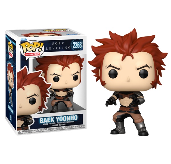 Funko Pop: Solo Leveling Baek Yoonho 2268 Animation Vinyl Figure 9cm