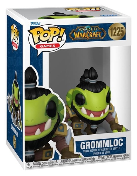 Funko Pop: World Of Warcraft Grommloc Murloc Cosplay 1225 Games Vinyl Figure 9cm