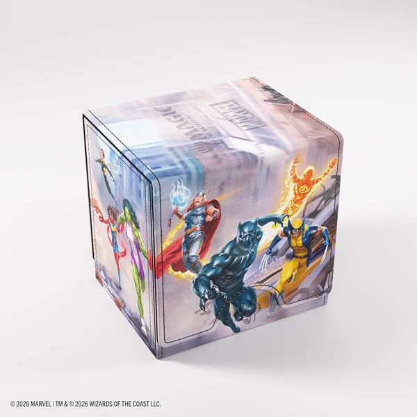 Gamegenic Deck Box: Magic: The Gathering Marvel Super Heroes Sidekick Pro 100 Marvel Super Heroes
