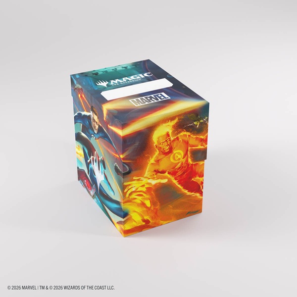 Gamegenic Deck Box: Magic: The Gathering Marvel Super Heroes Soft Dynacrate 100 Fantastic Four Unleashed