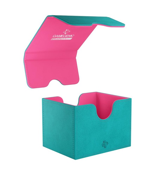 Gamegenic Deck Box: Sidekick 100    Exclusive  Teal Pink