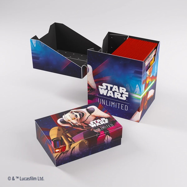 Gamegenic Deck Box: Star Wars: Twilight Of The Republic Unlimited Soft Crate Ahsoka   Grievous