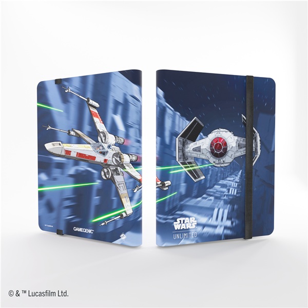 Gamegenic Mappe: Star Wars: Jump To Lightspeed Album 18-pocket  Holder 360 Kort   -wing Tie Fighter