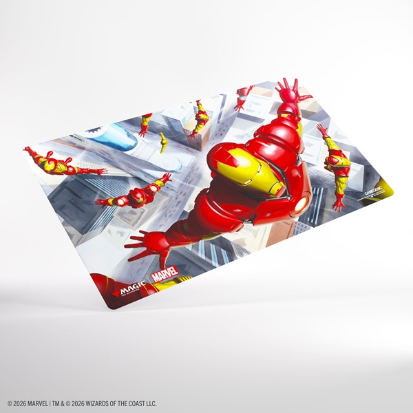 Gamegenic Spillem 195 165 Tte: Magic: The Gathering Marvel Super Heroes Prime Playmat Iron Man Master Of Machines