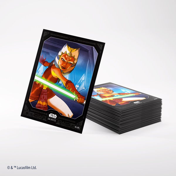 Gamegenic Star Wars: Twilight Of The Republic Unlimited Art Sleeves Ahsoka Tano  60   Kortlommer