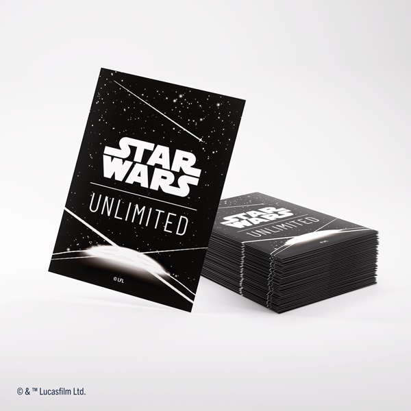 Gamegenic Star Wars: Twilight Of The Republic Unlimited Art Sleeves Card Back Black  60   Kortlommer