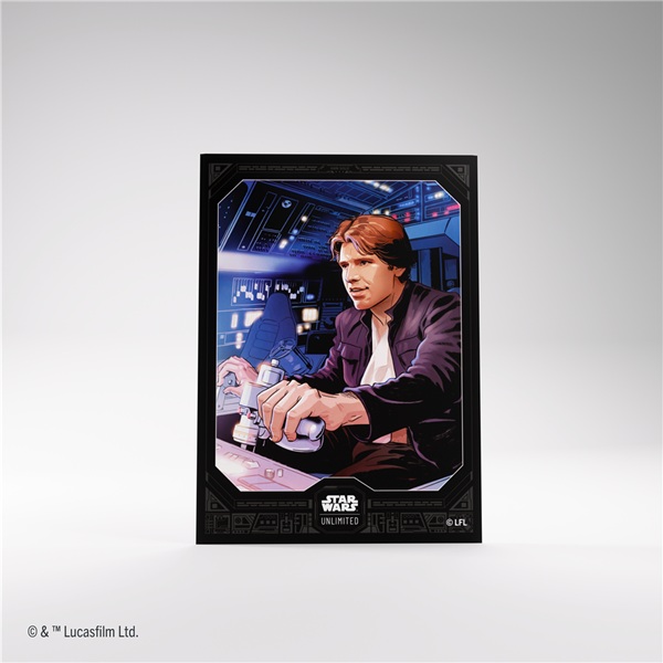 Gamegenic Star Wars: Unlimited Jump To Lightspeed Art Sleeves Han Solo  60   Kortlommer