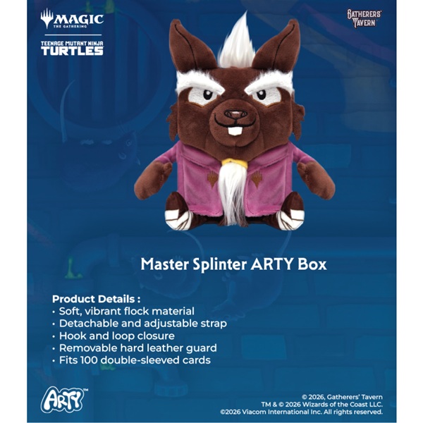Gatherers Tavern Magic: The Gathering: Arty Deck Box: Teenage Mutant Ninja Turtles Master Splinter