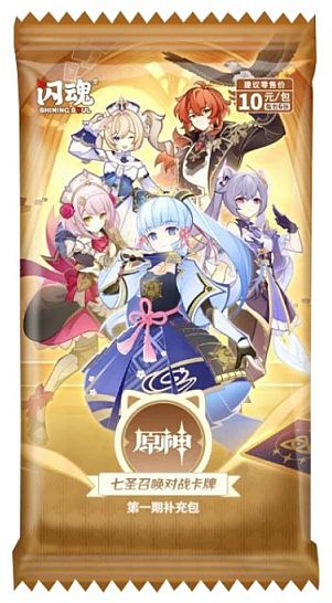 Genshin Impact Tcg: Kinesisk Chinese Series Booster Pack