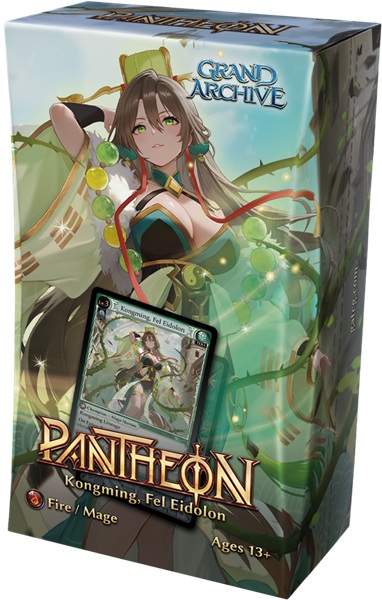 Grand Archive Tcg: Radiant Origins Pantheon Deck: Kongming Fel Eidolon