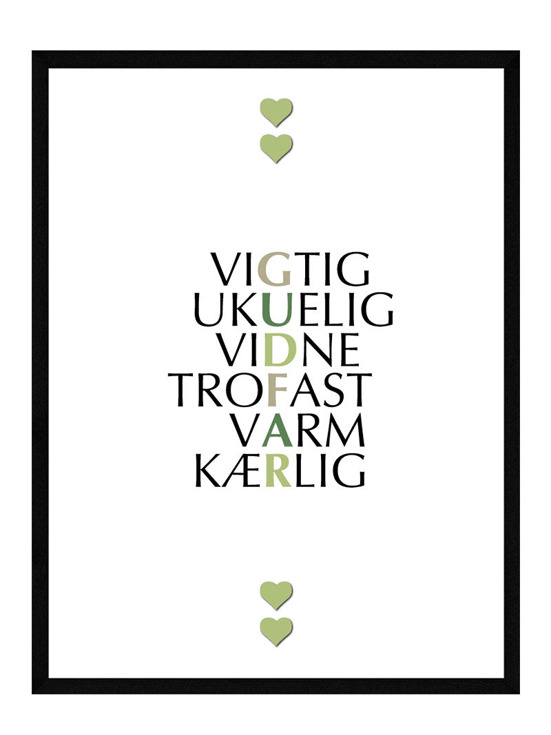 Gudfar Citat Plakat
