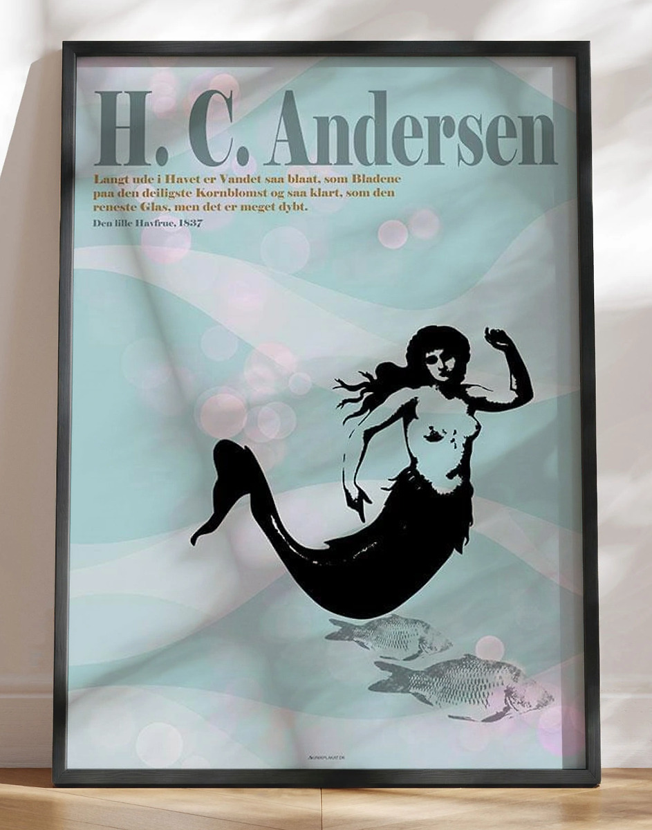 Andersen Plakat Den Lille Havfrue