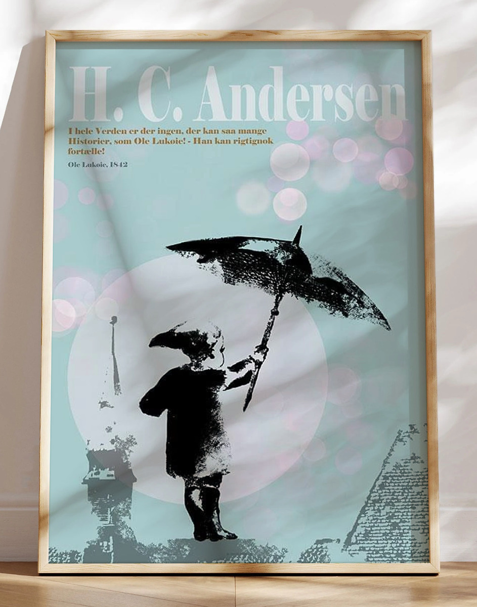 Andersen Plakat Ole Lukøje