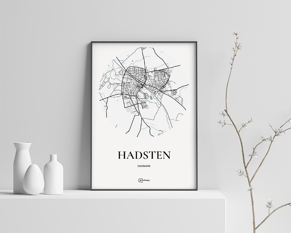 Hadsten Plakaten Hvid